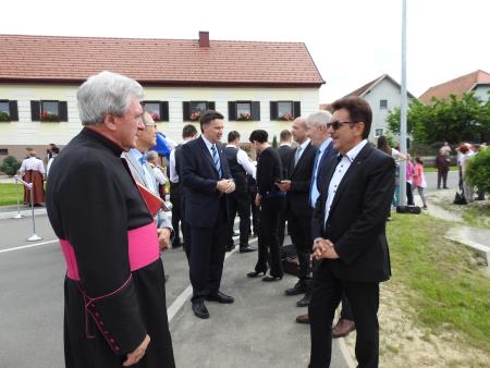 Uradna predaja obnovljene ceste Razkrižje – MP Gibina svojemu namenu 1